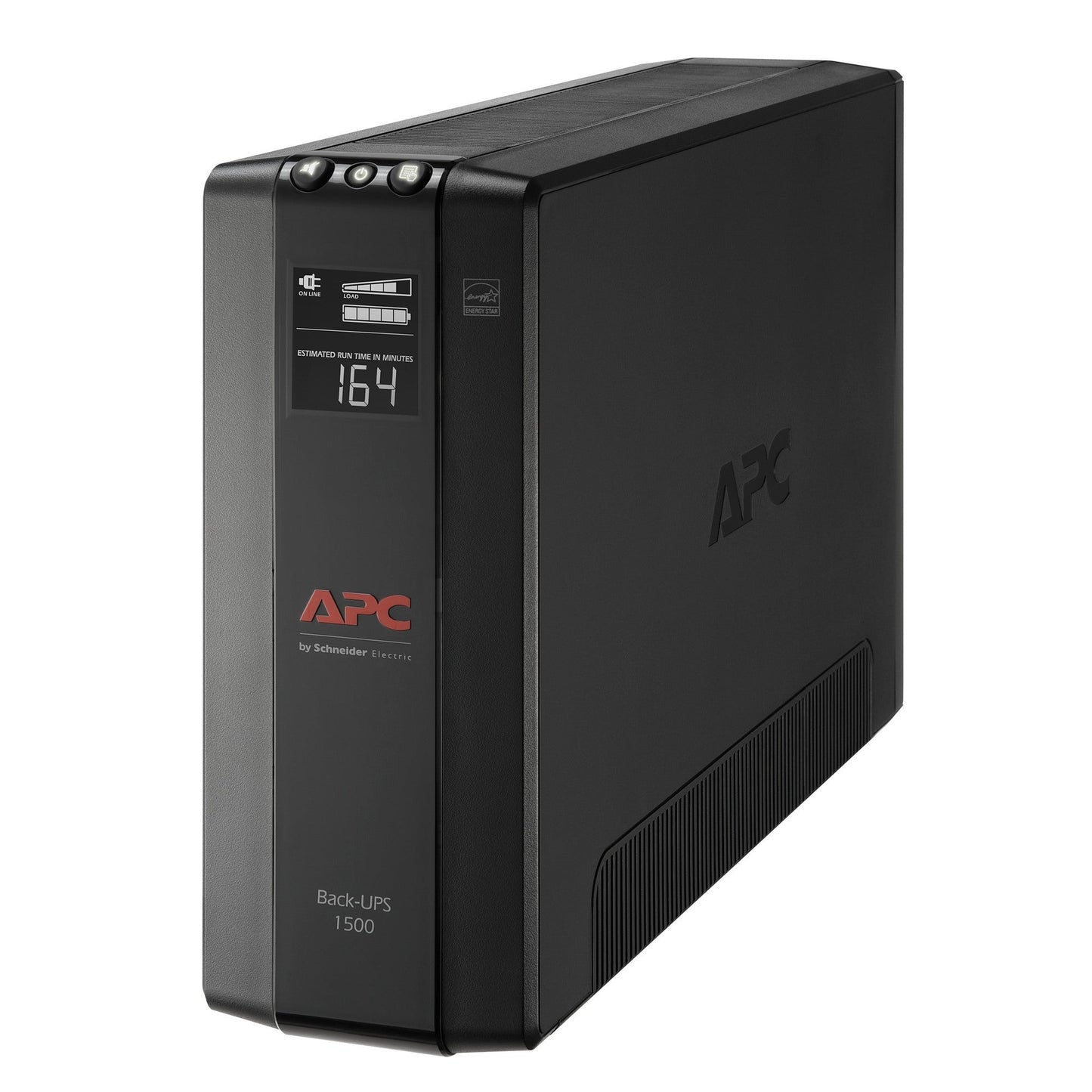NO BREAK CAPACIDAD 1500 VA, 900 W, 120 V CON  APC BX1500M-LM60, 1500 VA, 900 W, 16 H, NEGRO, INDUSTRIAL Y OFICINA