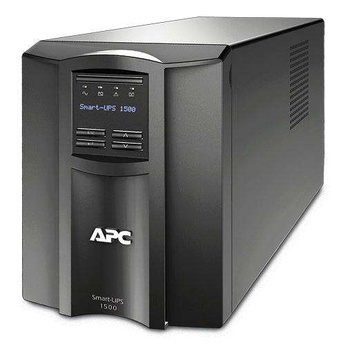 NO BREAK CAPACIDAD 1440 VA 1000 WATTS, 120V,  APC SMT1500C, 1440 VA, 1000 W, 3 H, NEGRO, INDUSTRIAL Y OFICINA
