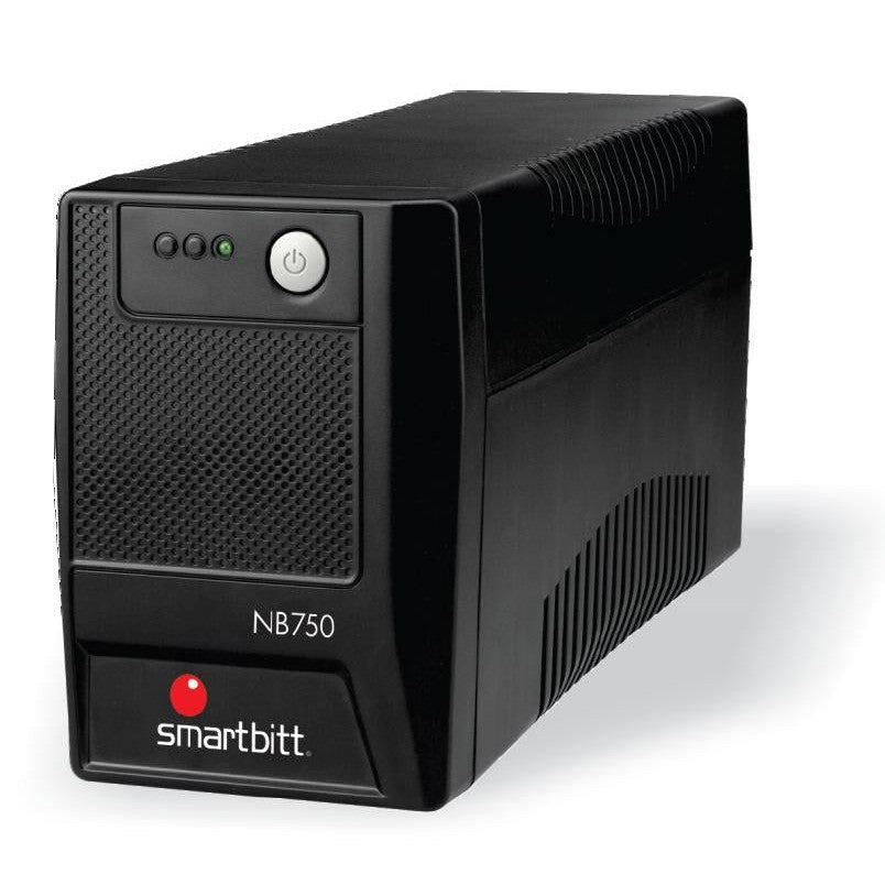 NO-BREAK SMARTBITT SMARTBITT 750 (NB-750), 750 VA, 375 W, NEGRO, HOGAR Y OFICINA
