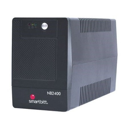NO BREAK SMARTBITT SBNB2400, 2400 VA, 1200 W, NEGRO, HOGAR Y OFICINA