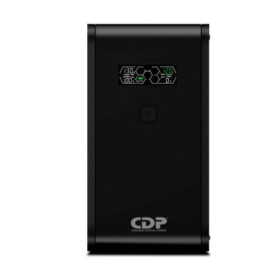 NO-BREAK CDP R-SMART2010 2000VA/1200W UPS INTERACTIVA AVR 10 SALIDAS, 560 JOULES, PROTECCION RJ45, LCD, SOFTWARE 120 VAC