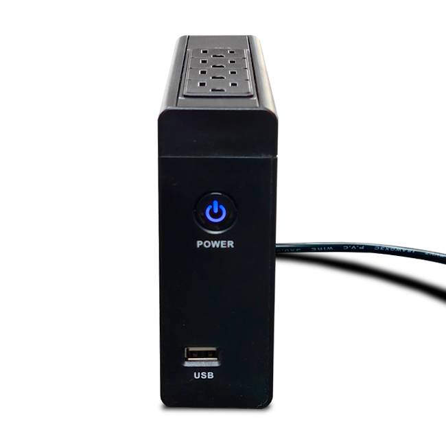 NO BREAK CDP LI-504 500VA/250W UPS 4 SALIDAS, 1 PUERTO USB, UPS COMPACTA CON BATERIA DE LITIO, 120 VAC
