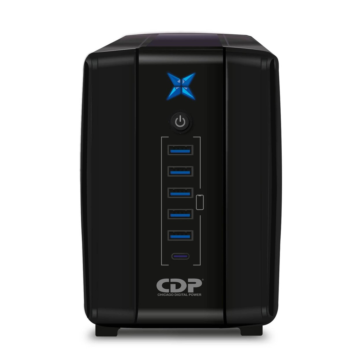 NO-BREAK CDP R-UPR508 500VA/250W UPS INTERACTIVA AVR 8 SALIDAS, 300 JULIOS, 120 VAC