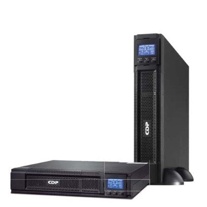 UPS CDP UPO11-1RT 1000VA/900W FP 1.0 ONLINE UPS 2U RT, LCD 120 VAC