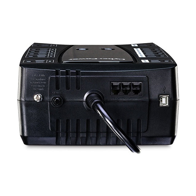 NO-BREAK CYBERPOWER AVRG750LCD, 750 VA, 450 W, NEGRO