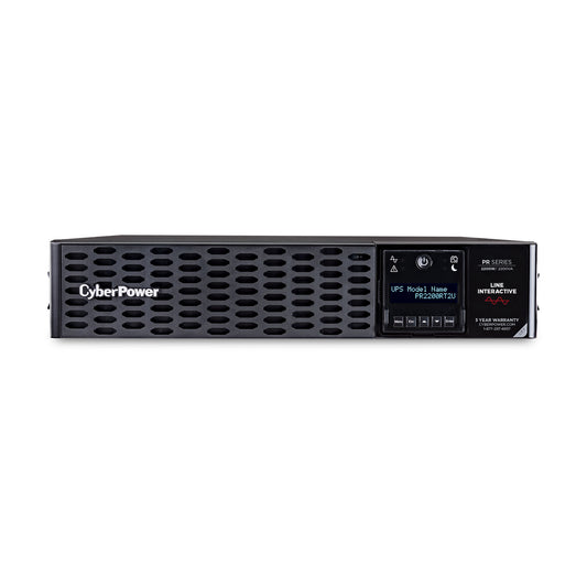 NO BREAK CYBERPOWER PR2200RT2U, 2200 VA, 2200 W, NEGRO