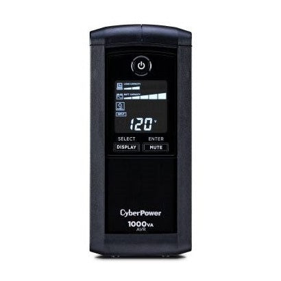 NO-BREAK CYBERPOWER, 1000 VA, 600 W, 8 H, HOGAR Y OFICINA