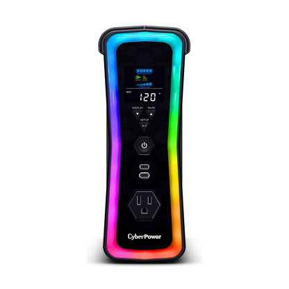 UPS GAMER 1500VA / 1000W, ONDA SENOIDAL, PANTALLA LCD MULTIFUNCIÓN, REGULADOR AUTOMÁTICO DE VOLTAJE (AVR).GARANTÍA 3 AÑOS INCLUYE BATERÍA