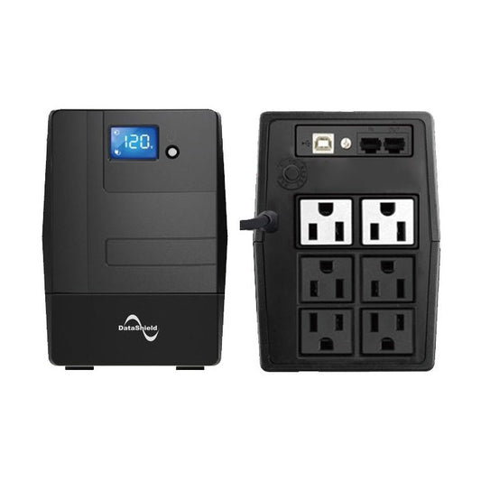 NO-BREAK DATASHIELD KS800 LCD , 800 VA, 480 W, NEGRO