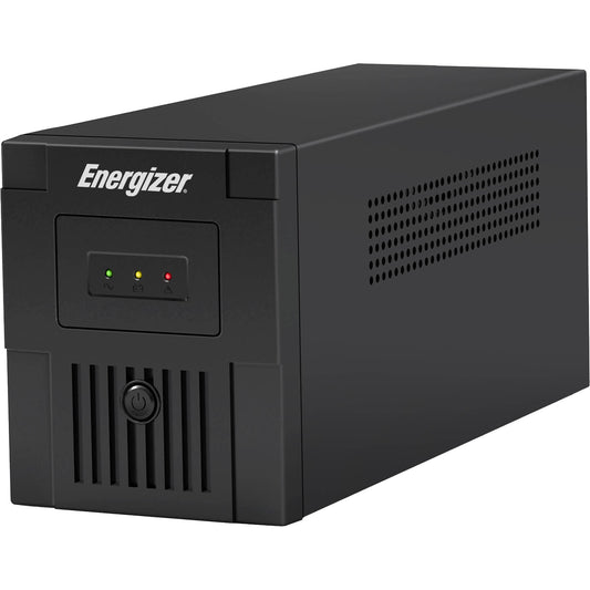 NO BREAK ENERGIZER 1500VA/900W (ERENUPS15VA). AVR, 2 BAT. 12V/9AH, 8 CONTACTOS (4 RESPALDO), LED/ALARMA. CERT. ROHS/NOM/CE. 2 AÑOS GTÍA.