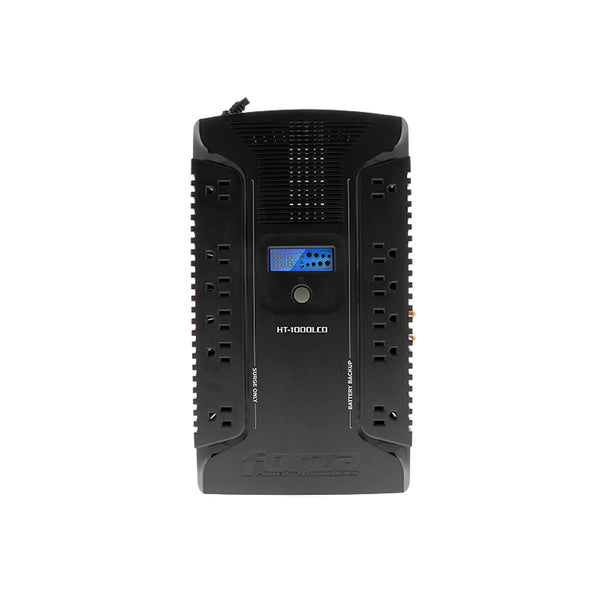 NO-BREAK FORZA HT-1000LCD, 1000 VA, 500 W, NEGRO