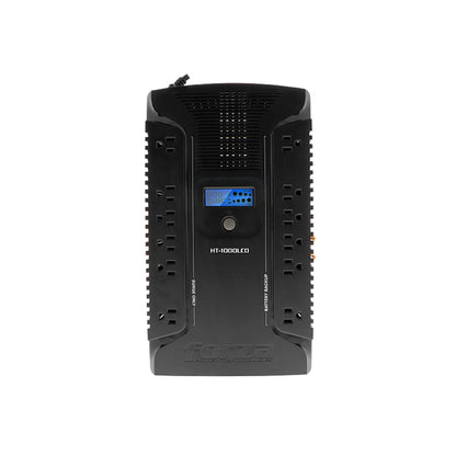 NO-BREAK FORZA HT-1000LCD, 1000 VA, 500 W, NEGRO