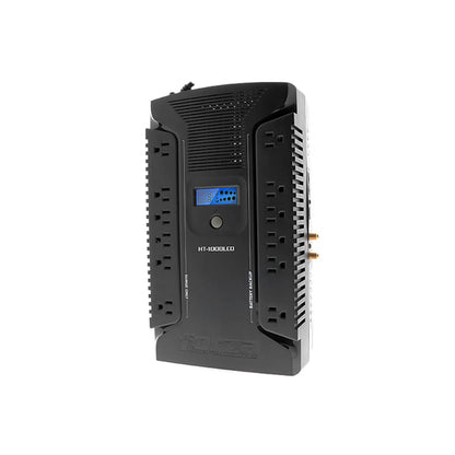 NO-BREAK FORZA HT-1000LCD, 1000 VA, 500 W, NEGRO