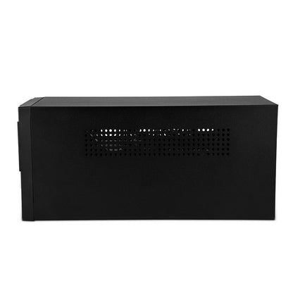 QIAN NO BREAK/UPS 1000VA, CAPACIDAD 1000VA Y 500W DE VOLTAJE, RECARGA EN 4 A 6 HORAS, INDICADORES LED Y ALARMA, 4 TOMAS DE CORRIENTE, QEI-1000-01