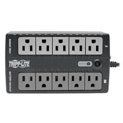 NO-BREAK TRIPP-LITE INTERNET550U, 550 VA, 300 W, NEGRO, HOGAR Y OFICINA