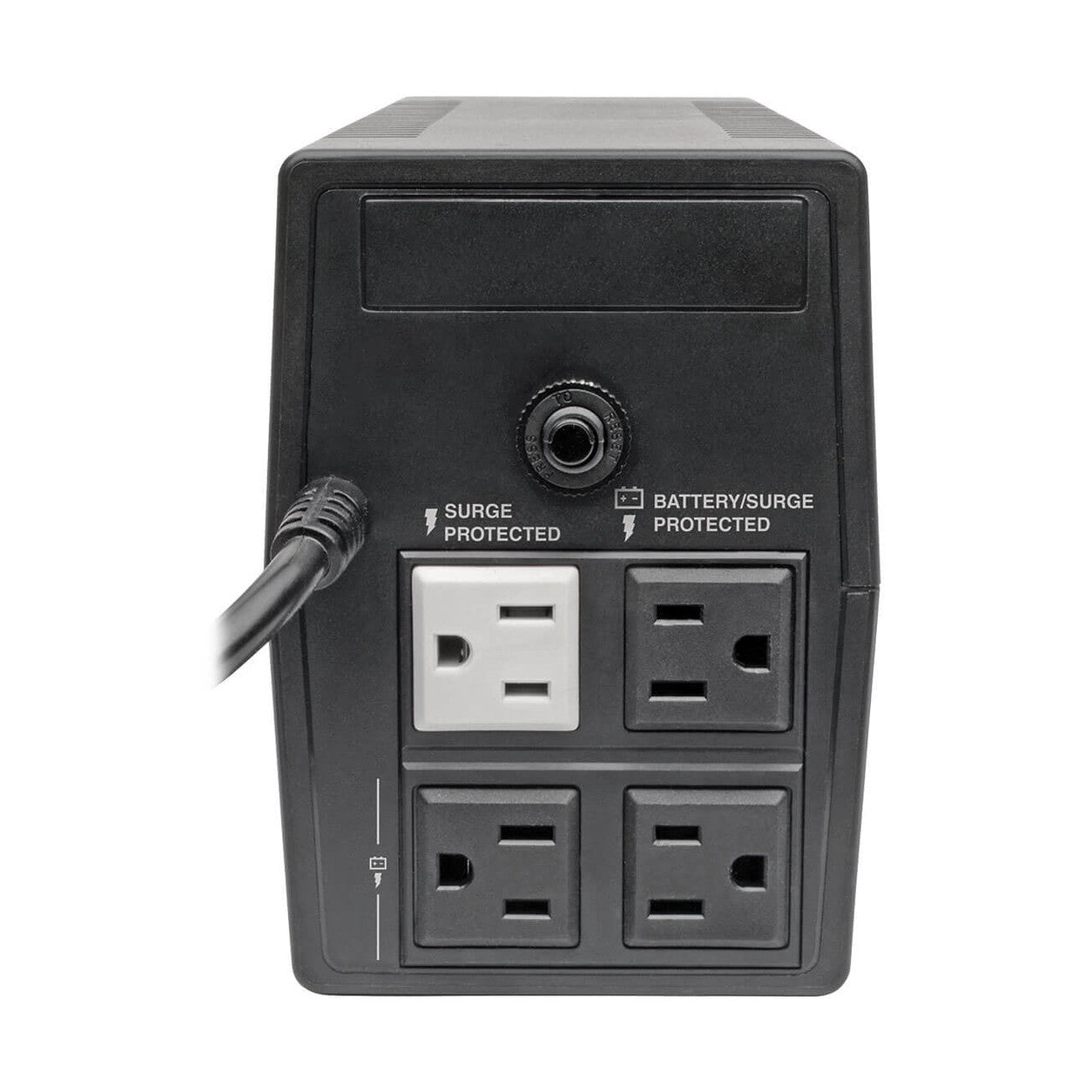 UPS INTERACTIVO VS450T 450VA/240W CON 4 TOMAC TRIPP-LITE VS450T, 450 VA, 240 W, NEGRO, HOGAR Y OFICINA