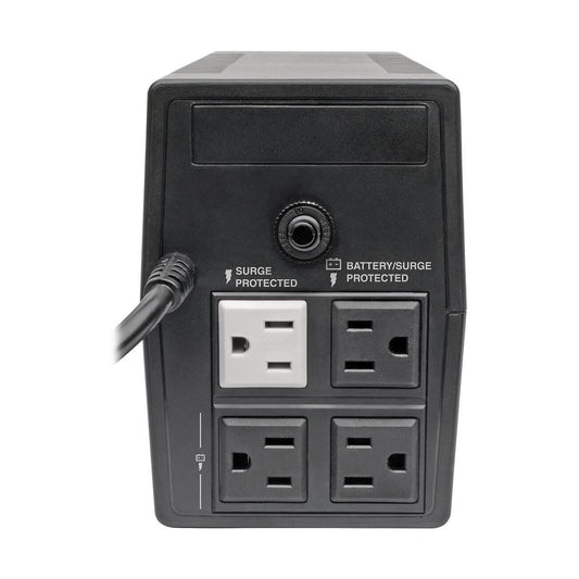 UPS INTERACTIVO VS450T 450VA/240W CON 4 TOMAC TRIPP-LITE VS450T, 450 VA, 240 W, NEGRO, HOGAR Y OFICINA
