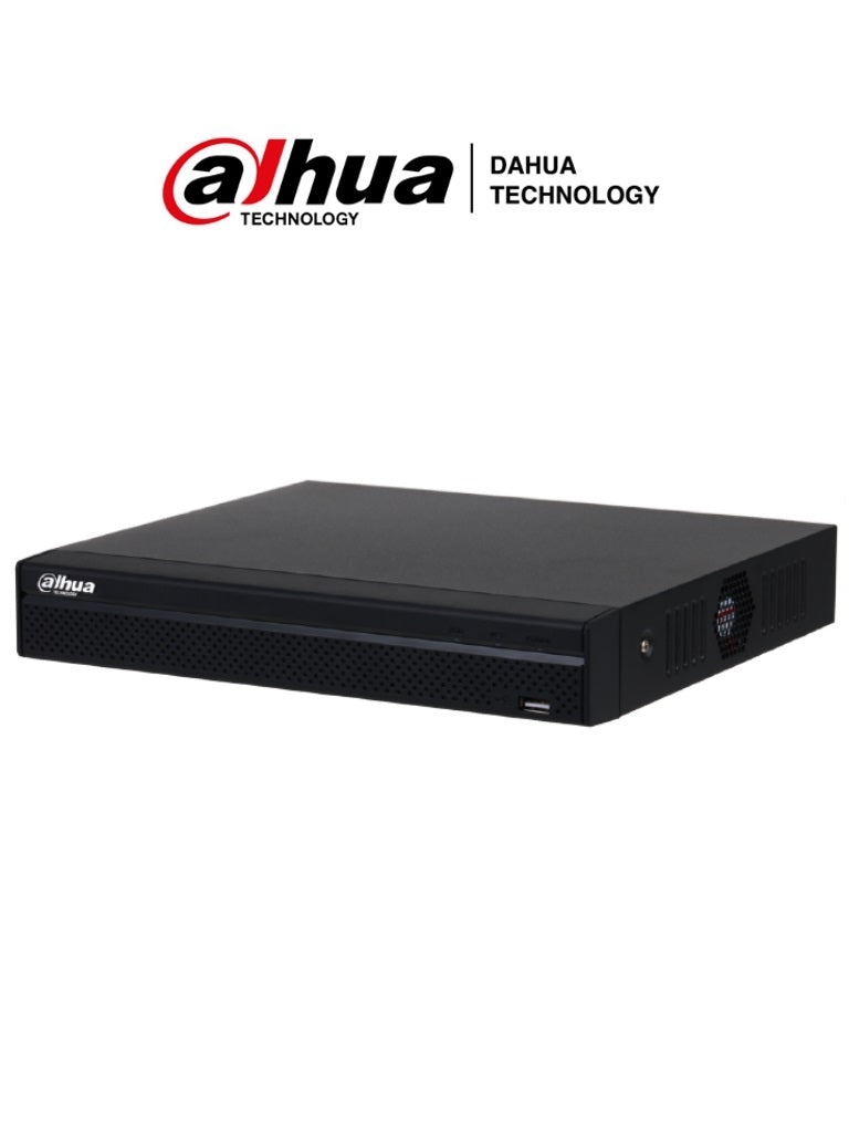DAHUA NVR1108HS-8P-S3/H NVR 8MP 4K 8 CH IP 8 CH POE SMART H.265+ RENDI 80 MBPS OUT VIDEO HDMI&VGA 1 BAHÍA DD 8TB SOPORTA CÁM PROTOCOLO ONVIF & RTSP
