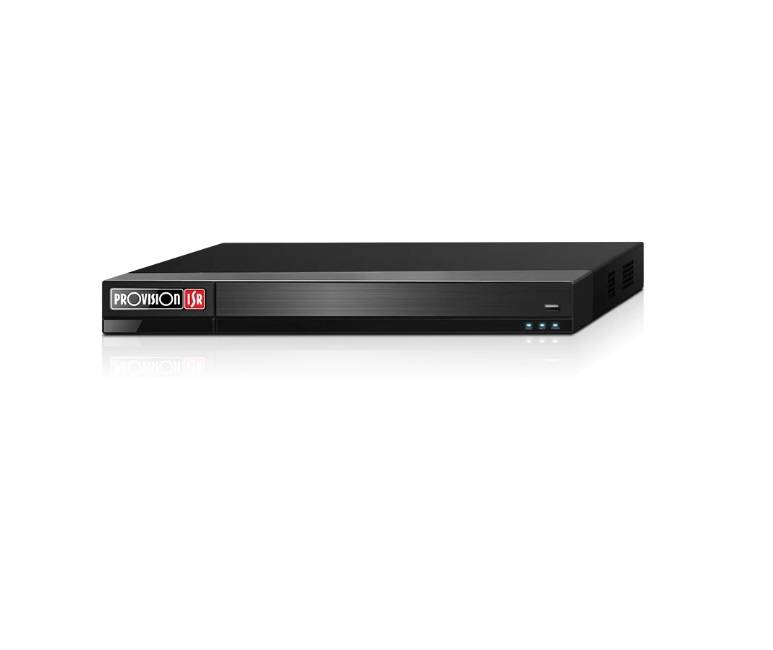 NVR DE 16 CANALES POE, SOPORTA CÁMARAS IP DE 12 MP, 2 SATA PARA HDD 10 TB, HDMI, METADATOS, DDA2, CHECK POINT