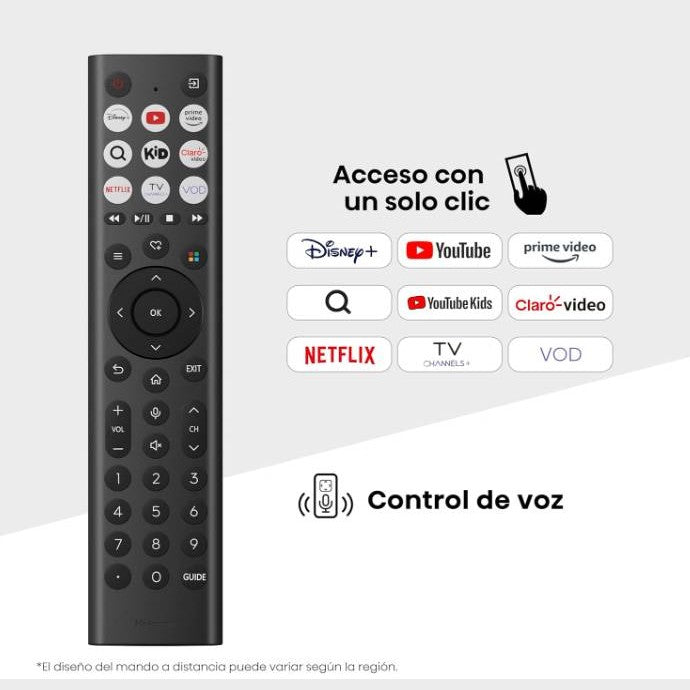 TELEVISOR HISENSE 85A65NV, 85 PULGADAS, LED 4K UHD, 3840 X 2160 PIXELES, VIDAA SMART TV