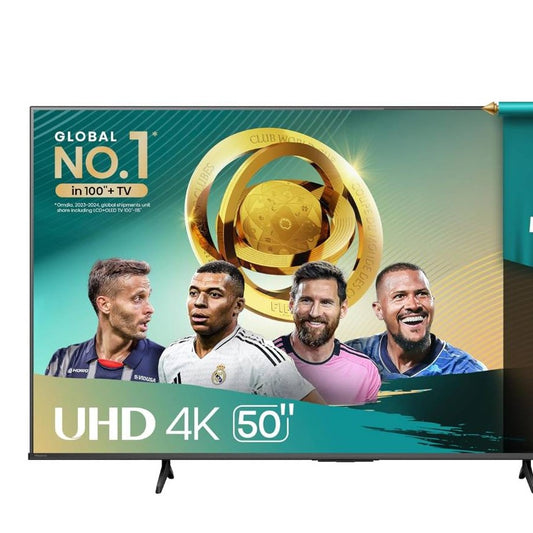 TELEVISOR HISENSE 50A65NV, 50 PULGADAS, LED 4K UHD, 3840 X 2160 PIXELES, VIDAA SMART TV