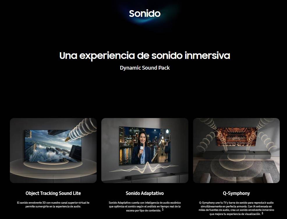 PANTALLA 85 PULGADAS CRYSTAL UHD U8200HF 4K VISION AI SMART TV (2026) RESOLUCIÓN 3840 X 2160 HDMI: 3 USB:1 SISTEMA OPERATIVO SMART TV TIZEN