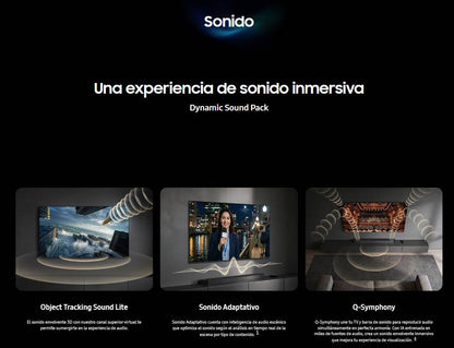 PANTALLA 85 PULGADAS CRYSTAL UHD U8200HF 4K VISION AI SMART TV (2026) RESOLUCIÓN 3840 X 2160 HDMI: 3 USB:1 SISTEMA OPERATIVO SMART TV TIZEN