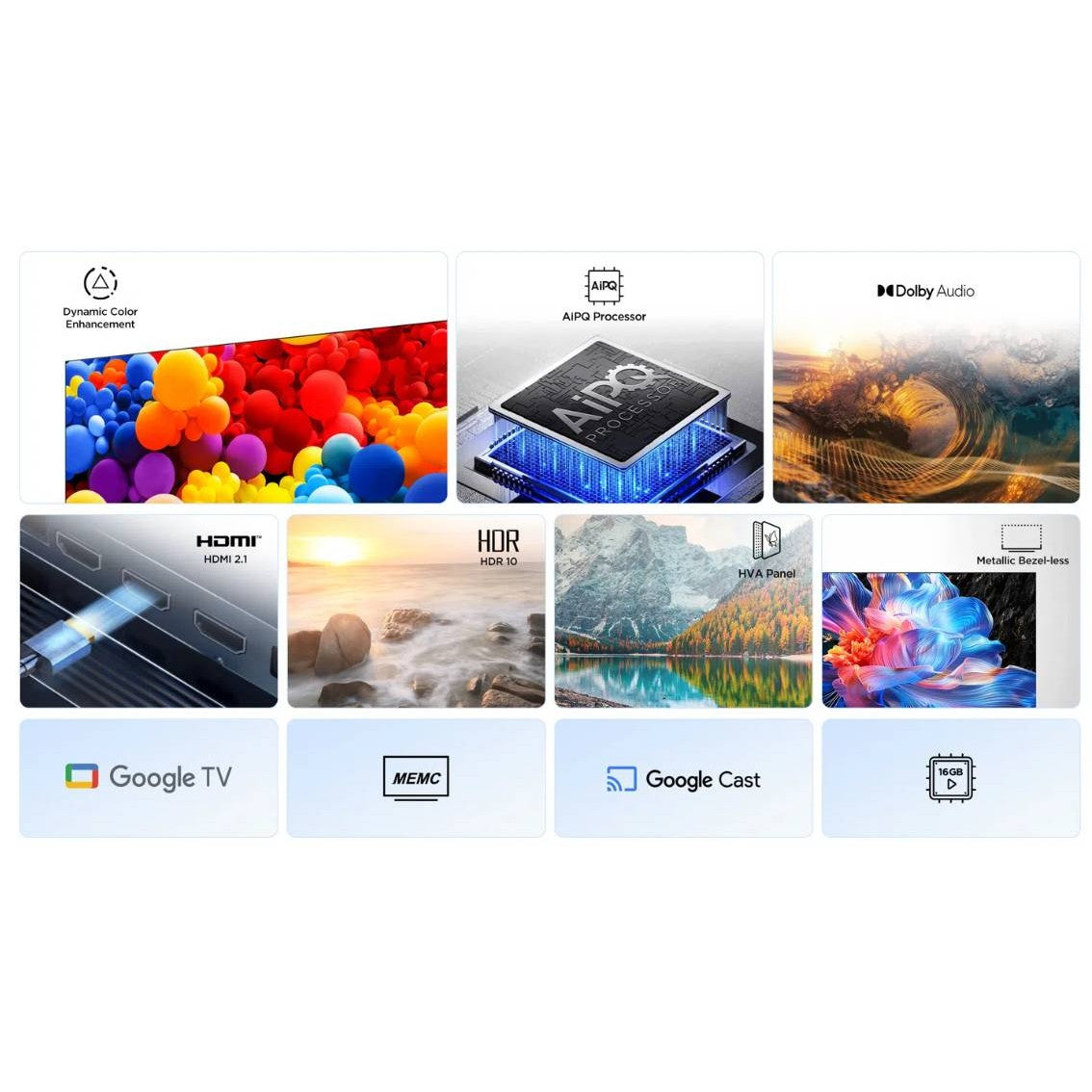 TELEVISOR TCL 55Q5K, 55 PULGADAS, LED  UHD, 4K,  3840 X 2160  PIXELES,  QLED GOOGLE  SMART TV