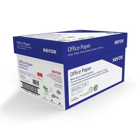 XEROX PAPEL OFFICE AZUL CARTA 97% BLANCURA