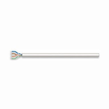 BOBINA DE CABLE DE RED UTP, 334136, 100% COBRE, SOLIDA, 305M, CAT 6, COLOR GRIS, 4 PARES, 23AWG