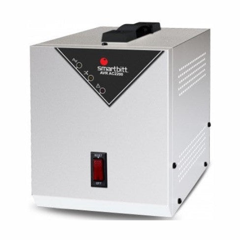 REGULADOR SMARTBITT SBAVRC2000, COLOR BLANCO, HOGAR Y OFICINA, 2000 VA, 1200 W