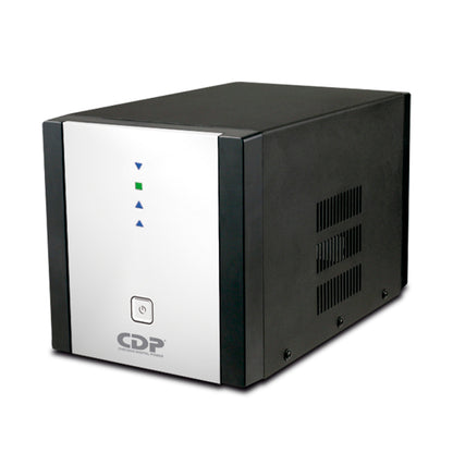 REGULADOR DE VOLTAJE CDP R-AVR2408 2400VA/1200W AVR LINEA BLANCA, 8 SALIDAS, 525 JULIOS, SISTEMA DE RETARDO DE ENCENDIDO, PROTECCIÓN COAXIAL, 120 VAC.