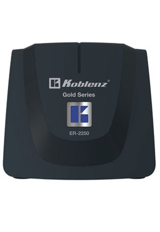 REGULADOR KOBLENZ ER-2250, 6, NEGRO, HOGAR Y OFICINA, 2250 VA, 1000 W
