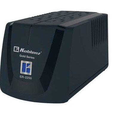 REGULADOR KOBLENZ ER-2250, 6, NEGRO, HOGAR Y OFICINA, 2250 VA, 1000 W
