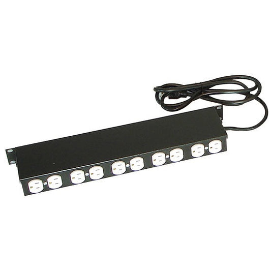 BARRA MULTICONTACTO NORTH SYSTEM, NEGRO, 10 CONTACTOS.