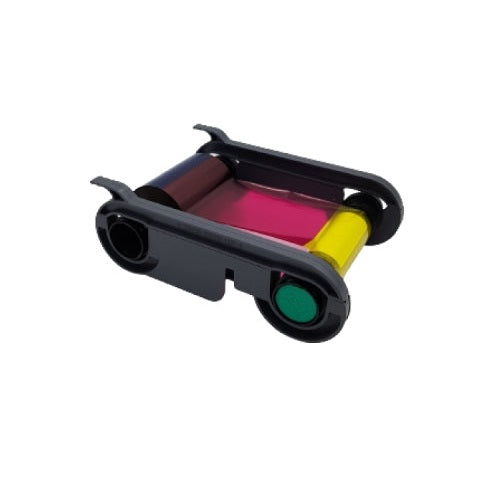 CINTA DE COLOR DE 5 PANELES - 200 IMPRESIONES YMCKO. NO. DE PARTE: R5F202A100. CINTAS PARA USO EN IMPRESORAS : EVOLIS PRIMACY 2
