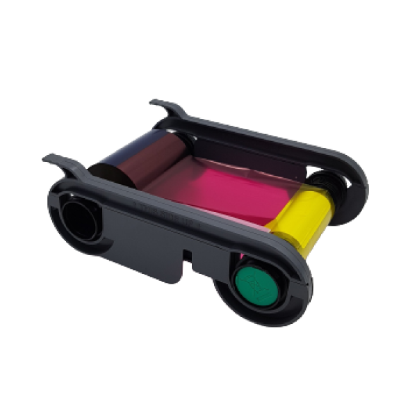 CINTA DE COLOR DE 5 PANELES - 200 IMPRESIONES YMCKO. NO. DE PARTE: R5F202A100. CINTAS PARA USO EN IMPRESORAS : EVOLIS PRIMACY 2