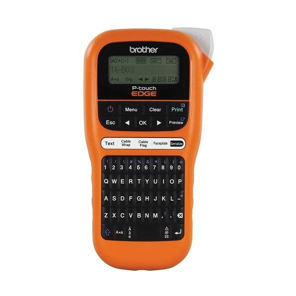 ROTULADOR INDUSTRIAL BROTHER P-TOUCH PTE110, TRANSFERENCIA TÉRMICA, MALETÍN, IMPRIME ETIQUETAS LAMINADAS DE HASTA 12 MM DE ANCHO