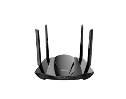 ROUTER DAHUA DH-AX30 INALÁM, DOBLE BAN (2.4 GHZ Y 5 GHZ)WI-FI 6 . 3000 MBPS (3 GBPS), 4 ANTE, TEC. MU-MIMO , WPA3 , 4 PUERTOS ETHERNET GIGABIT. NB