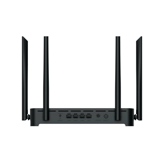 NETIS ROUTER INALÁMBRICO NX31 (AX3000), 4 PUERTOS, WIFI 6, 3000 MBPS, ROUTER, AP, 4 ANTENAS DE 5 DBI
