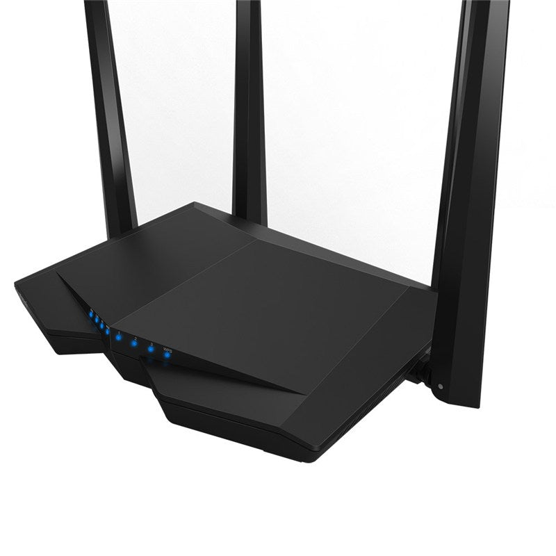 ROUTER TENDA AC6 , 2,4 GHZ, 4, NEGRO