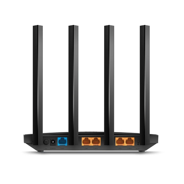 ROUTER WIFI INALÁMBRICO TP-LINK DOBLE BANDA ARCHER C6 GIGABIT MU-MIMO WPA3