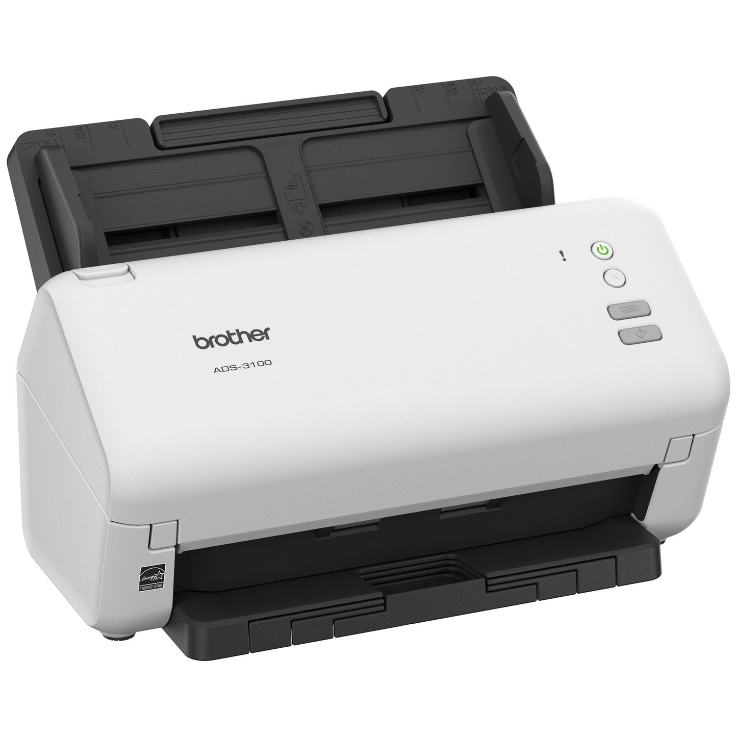 ESCÁNER DE ESCRITORIO BROTHER VALOR ADS3100, DÚPLEX, 40 PPM/80 IPM, USB 3.0, ADF HASTA 60 HOJAS, ESCANEA HASTA 6,000 HOJAS DIARIAS