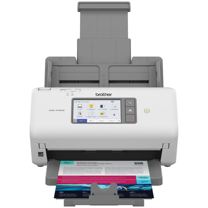 ESCÁNER DE ESCRITORIO BROTHER VALOR ADS4700W, DÚPLEX, 40 PPM/80 IPM, ETHERNET, WIFI, ADF HASTA 80 HOJAS, ESCANEA HASTA 6,000 HOJAS DIARIAS