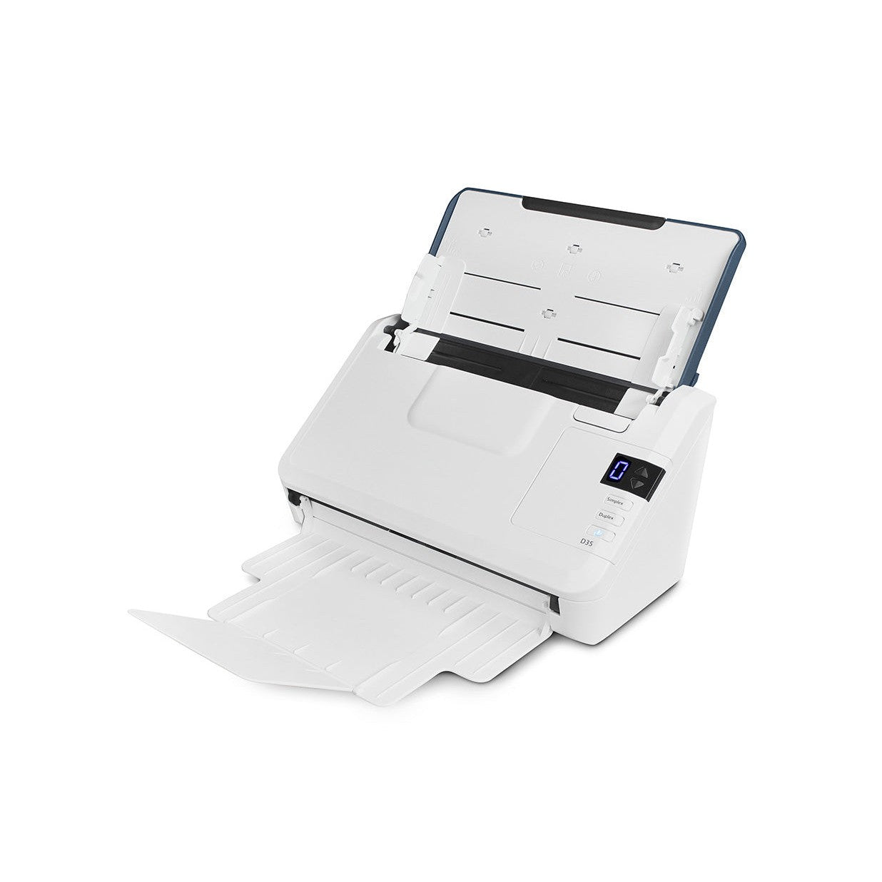 XEROX® DOCUMATE D35, VELOCIDAD 45 PPM / 90 IPM B/N & GRISES; 35 PPM / 70 IPM EN COLOR, BANDEJA ADF DE 50 HOJAS. CICLO DE TRABAJO DIARIO 8000 HOJAS