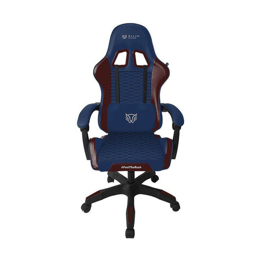 SILLA POWER RUSH V2  BALAM RUSH REPOSABRAZOS FIJOS, PISTÓN DE GAS CLASE 3, INCLINACIÓN 90° A 135°