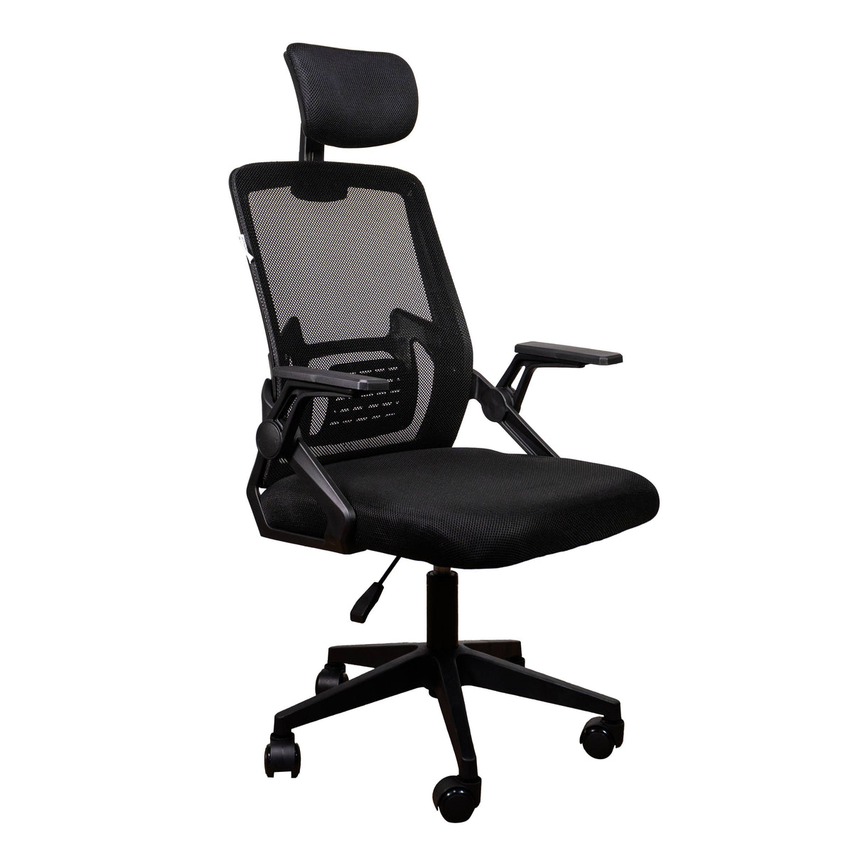 SILLA DE OFICINA NACEB NA-2789 AXIS AIR FLOW. SILLA CON MALLA TRANSPIRABLE, SOPORTE LUMBAR Y CERVICAL, RESPALDO RECLINABLE Y PISTÓN DE CLASE 3