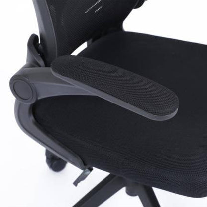 SILLA EJECUTIVA NEXTEP NE-650A DE ALTURA Y DESCANSA BRAZOS  AJUSTABLE Y  RECLINABLE COLOR  NEGRA