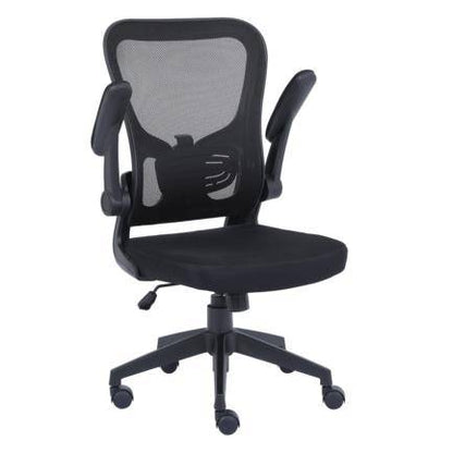 SILLA EJECUTIVA NEXTEP NE-650A DE ALTURA Y DESCANSA BRAZOS  AJUSTABLE Y  RECLINABLE COLOR  NEGRA