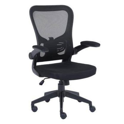 SILLA EJECUTIVA NEXTEP NE-650A DE ALTURA Y DESCANSA BRAZOS  AJUSTABLE Y  RECLINABLE COLOR  NEGRA